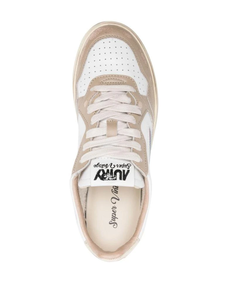 商品Autry|AUTRY - Super Vintage Low Leather Sneakers,价格¥1913,第3张图片详细描述