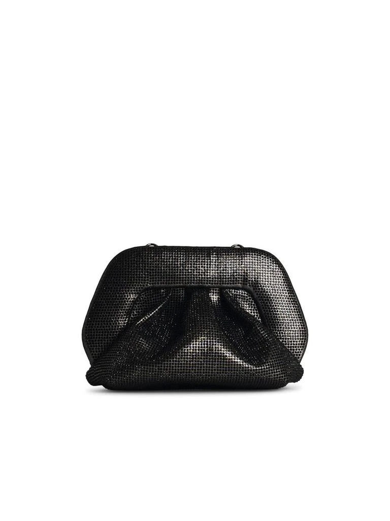 商品Themoirè|Themoirè 'Gea Strass' Black Vegan Leather Bag,价格¥2343,第3张图片详细描述
