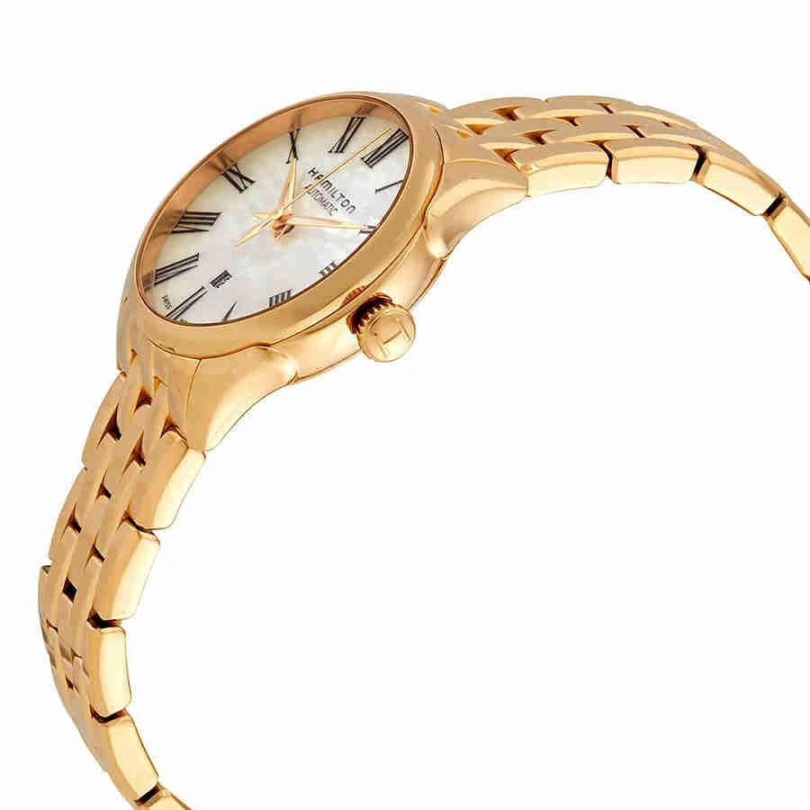 商品Hamilton|Hamilton Automatic Mother of Pearl Dial Ladies Watch H42245191,价格¥3417,第2张图片详细描述