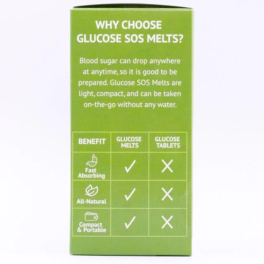 商品Glucose SOS|Oral Melts Green Apple,价格¥73,第5张图片详细描述