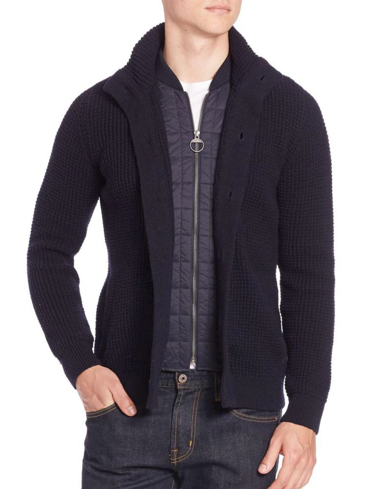 商品Barbour|Long Sleeve Cotton Cardigan,价格¥1275,第3张图片详细描述