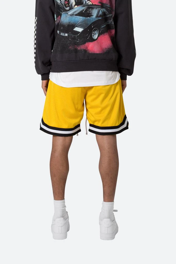 商品MNML|Basic Basketball Shorts - Yellow,价格¥120,第4张图片详细描述