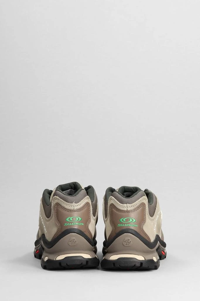 商品Salomon|Xt-quest 2 Sneakers In Brown Leather And Fabric,价格¥1080,第4张图片详细描述