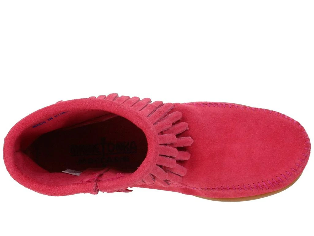 商品Minnetonka|Side Zip Double Fringe (Toddler/Little Kid/Big Kid),价格¥372,第2张图片详细描述