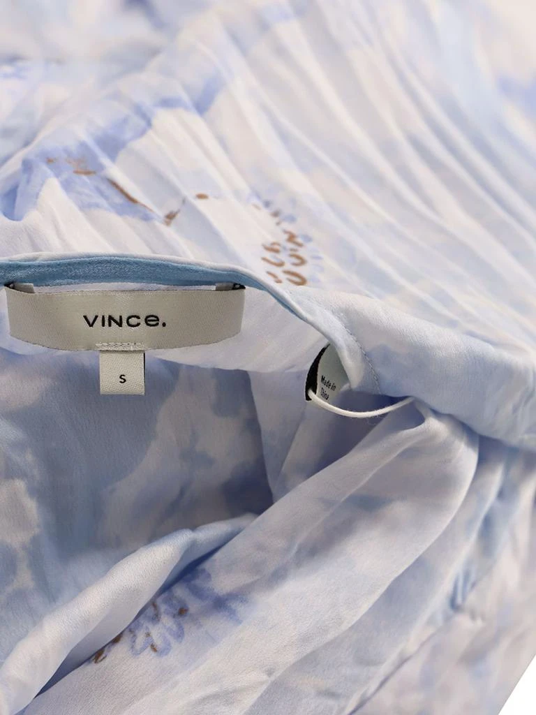 商品[二手商品] Vince|Vince Painted Magnolia Midi Dress In Powder Blue Silk,价格¥870,第2张图片详细描述