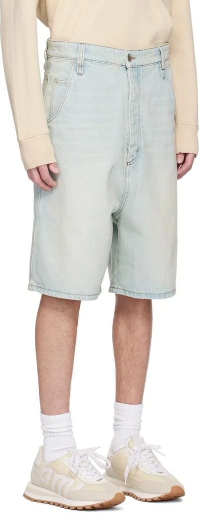商品AMI|Blue Alex Fit Denim Shorts,价格¥2213,�第2张图片详细描述