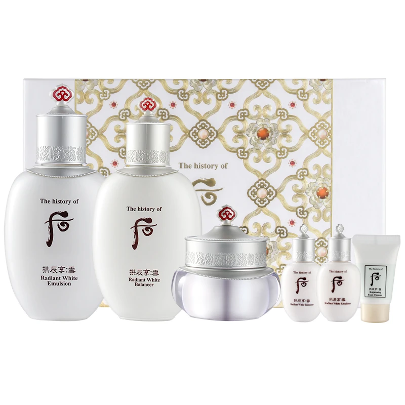 商品WHOO|Whoo后拱辰享雪玉凝礼盒焕白护肤水乳套装,价格¥705,第1张图片