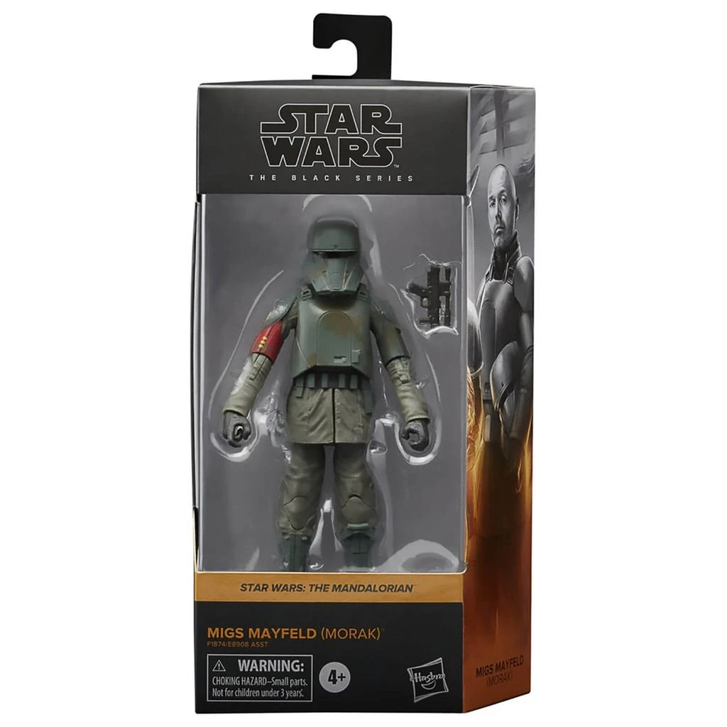 商品Hasbro|Hasbro Star Wars The Black Series Migs Mayfeld (Morak) Action Figure,价格¥284,第4张图片详细描述