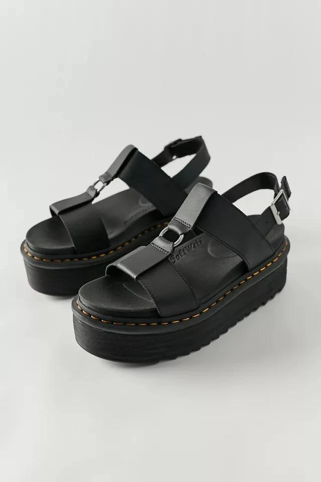 商品Dr. Martens|Dr. Martens Francis Leather Strap Platform Sandal,价格¥832,第3张图片详细描述