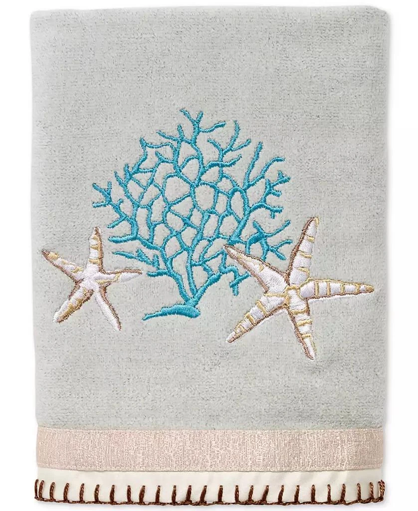 商品Avanti|Beachcomber Embroidered Cotton Bath Towel, 27" x 50",价格¥156,第1张图片详细描述