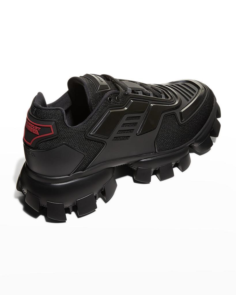 商品Prada|Men's Cloudbust Thunder Lug-Sole Trainer Sneakers,价格¥8559,第5张图片详细描述