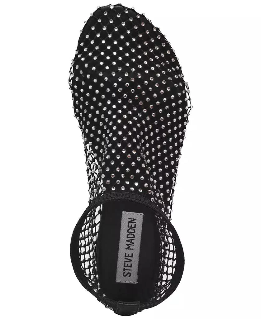 商品Steve Madden|Women's Mino Mesh Rhinestone Flats,价格¥737,第4张图片详细描述