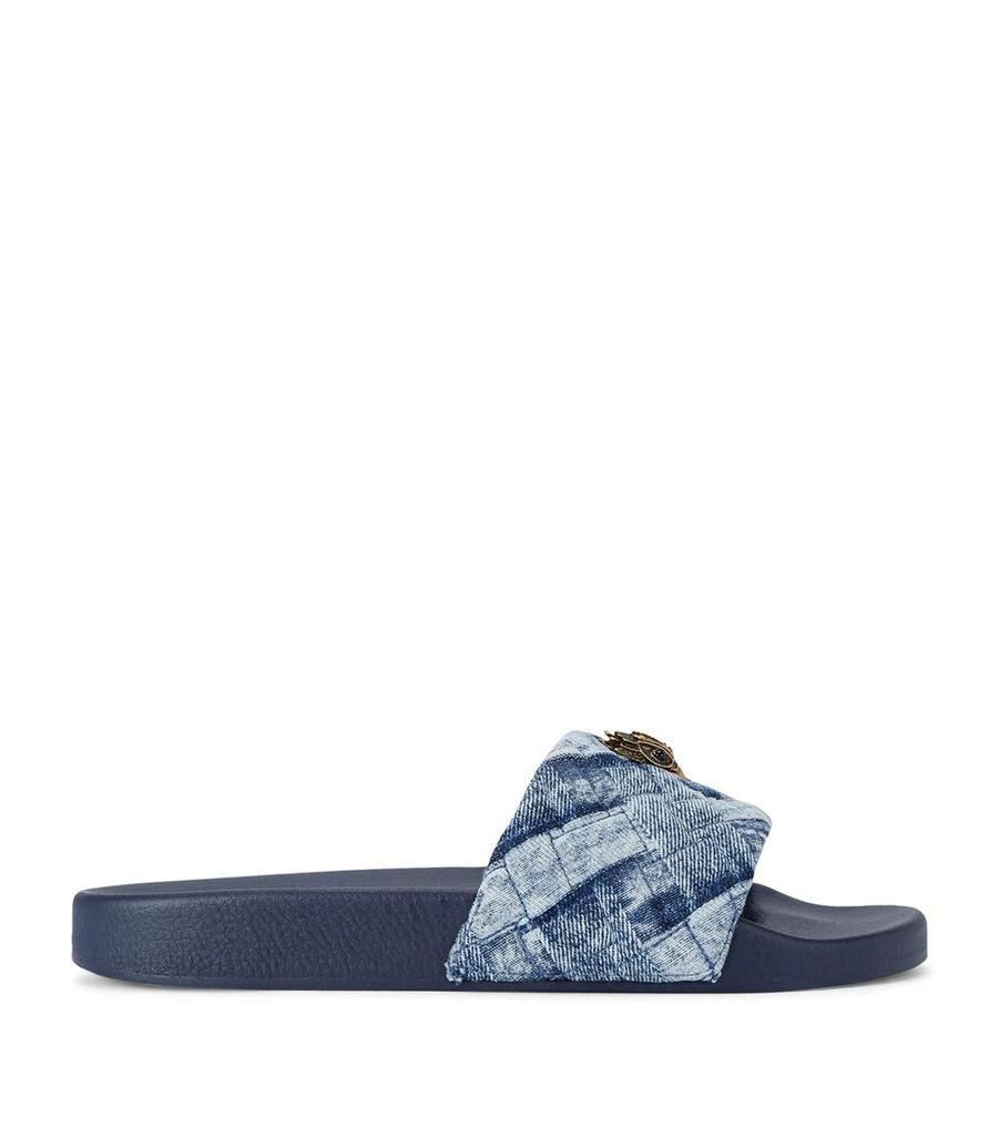 商品Kurt Geiger|Denim Meena Eagle Slides,价格¥1093,第1张图片
