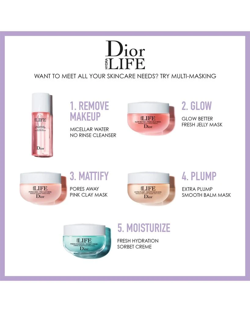 商品Dior|Hydra Life Micellar Water No Rinse Cleanser,价格¥387,第2张图片详细描述