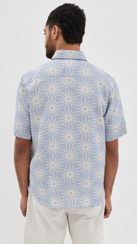 商品Frescobol Carioca|Castro Linen Copa Sol Printed Shirt,价格¥2001,第2张图片详细描述
