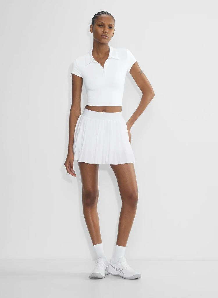 商品Aritzia|Golden - Butter Forehand Polo T-Shirt,价格¥312,第1张图片