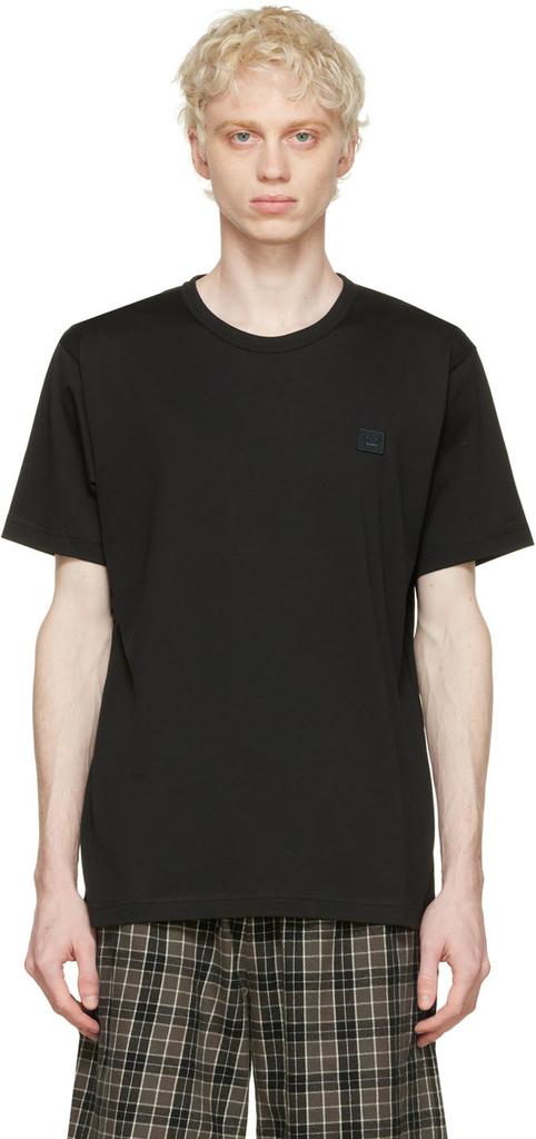 Black Organic Cotton T-Shirt商品第1张图片规格展示