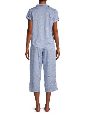 商品Tommy Hilfiger|2-Piece Capri Pajama Set,价格¥285,第2张图片详细描述