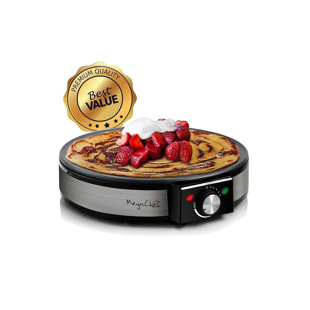 商品MegaChef|Nonstick Crepe and Pancake Maker Breakfast Griddle,价格¥373,第3张图片详细描述