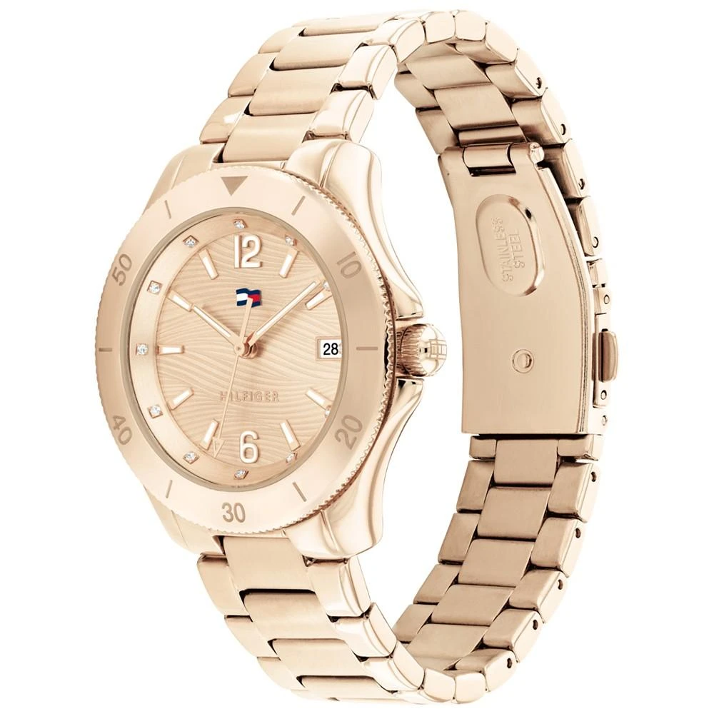 商品Tommy Hilfiger|Women's Carnation Gold-tone Bracelet Watch 36mm,价格¥809,第2张图片详细描述
