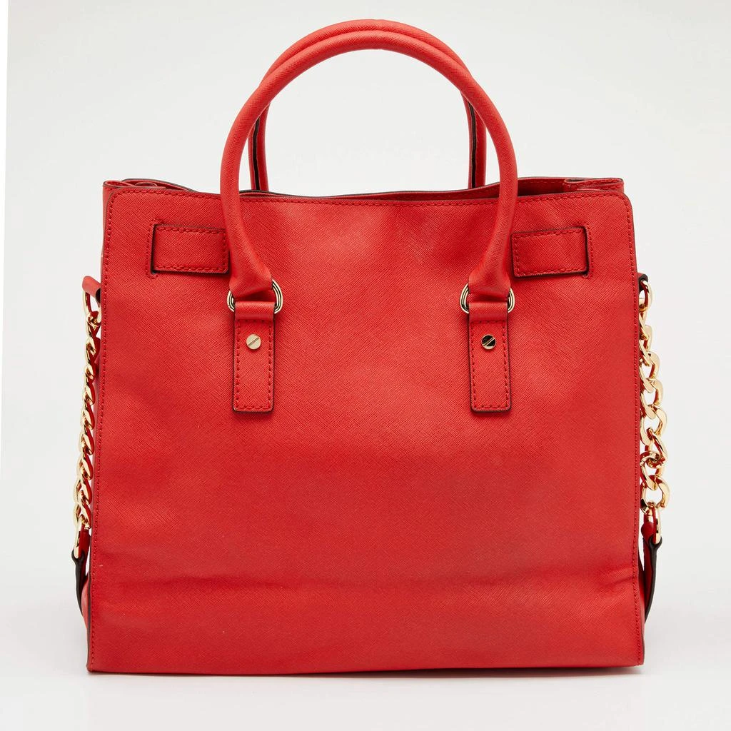 商品[二手商品] Michael Kors|MICHAEL Michael Kors Red Leather Hamilton Tote,价格¥853,第4张图片详细描述