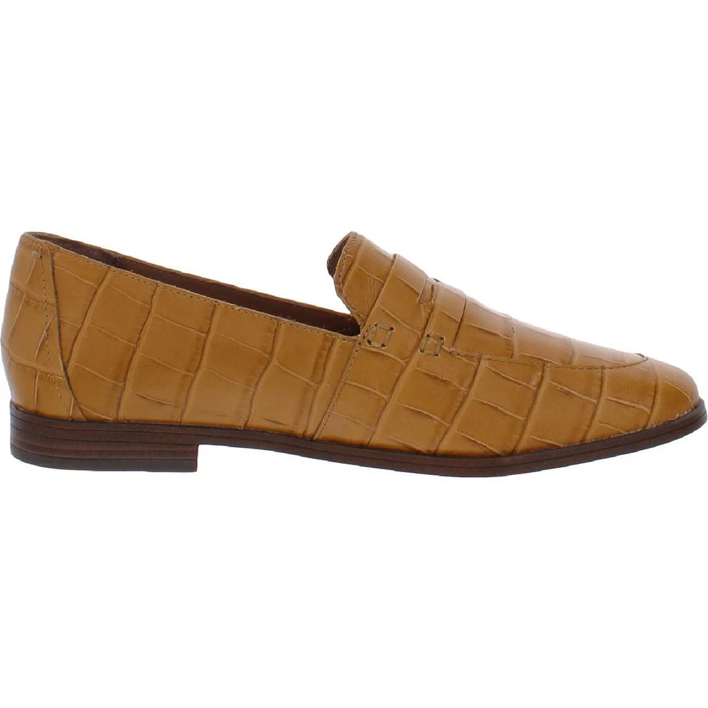 商品Rockport|Rockport Womens Perpetua Faux Leather Comfort Insole Penny Loafers,价格¥130,第2张图片详细描述