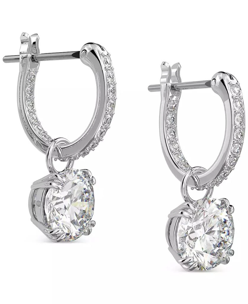 商品Swarovski|Silver-Tone Constella Crystal Drop Earrings,价格¥957,第2张图片详细描述