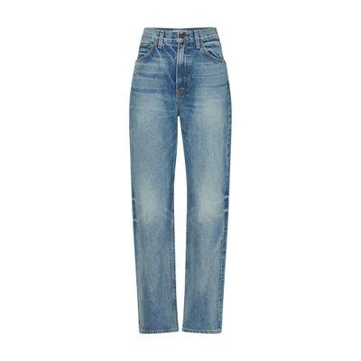 商品Nili Lotan|Mitchell low rise and relaxed-leg jean,价格¥4866,第1张图片