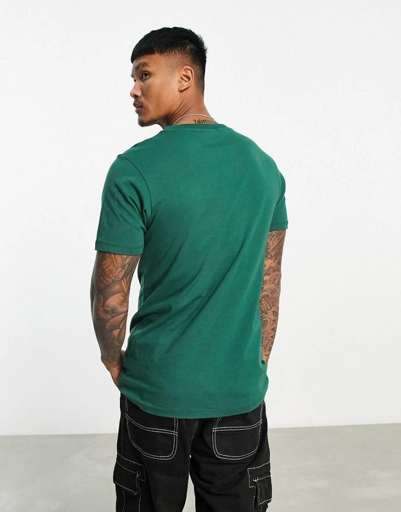 商品WeSC|WESC printed t-shirt in green,价格¥94,第2张图片详细描述