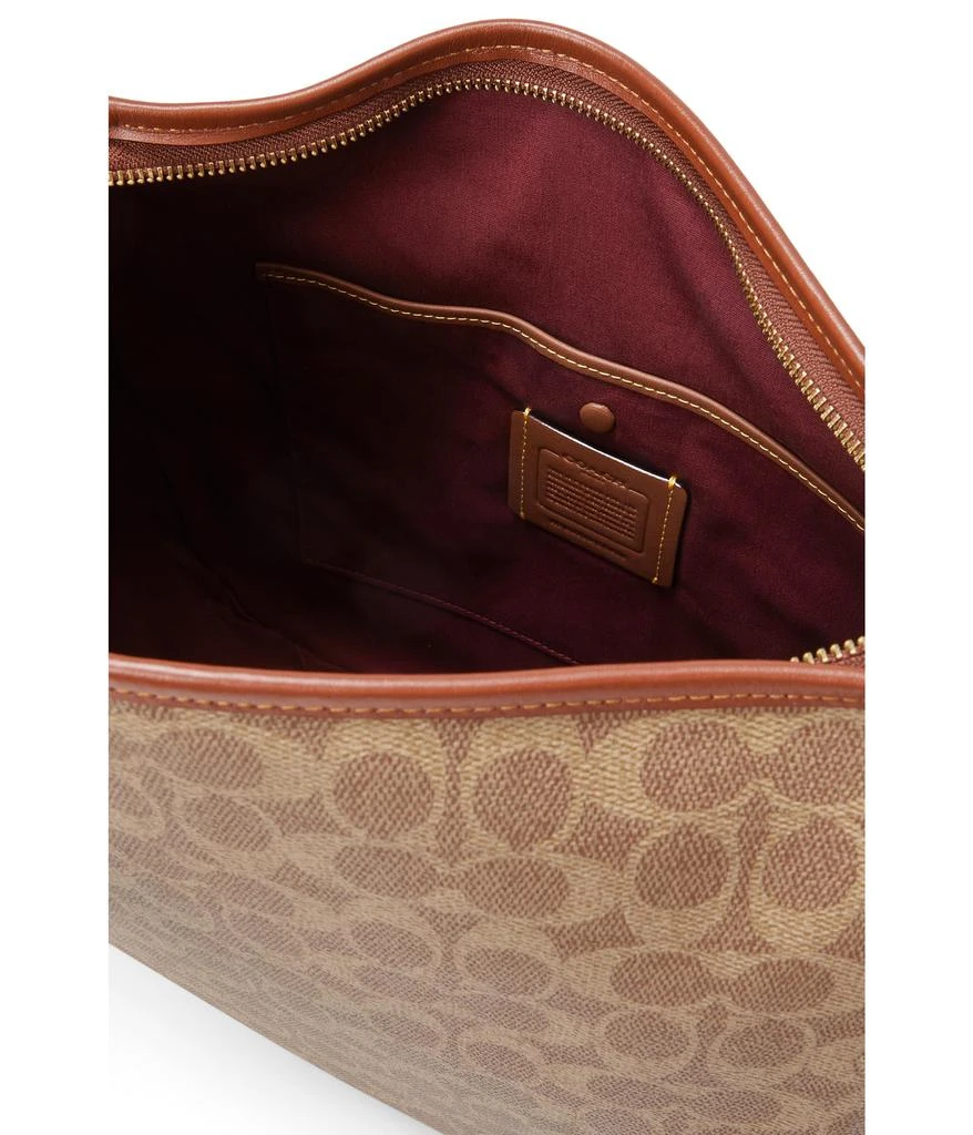 商品Coach|Coated Canvas Signature Cary Shoulder Bag,价格¥2077,第3张图片详细描述