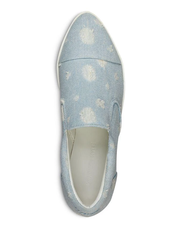 商品KENDALL and KYLIE|Women's Tanya Platform Wedge Slip-On Sneakers,价格¥556,第3张图片详细描述