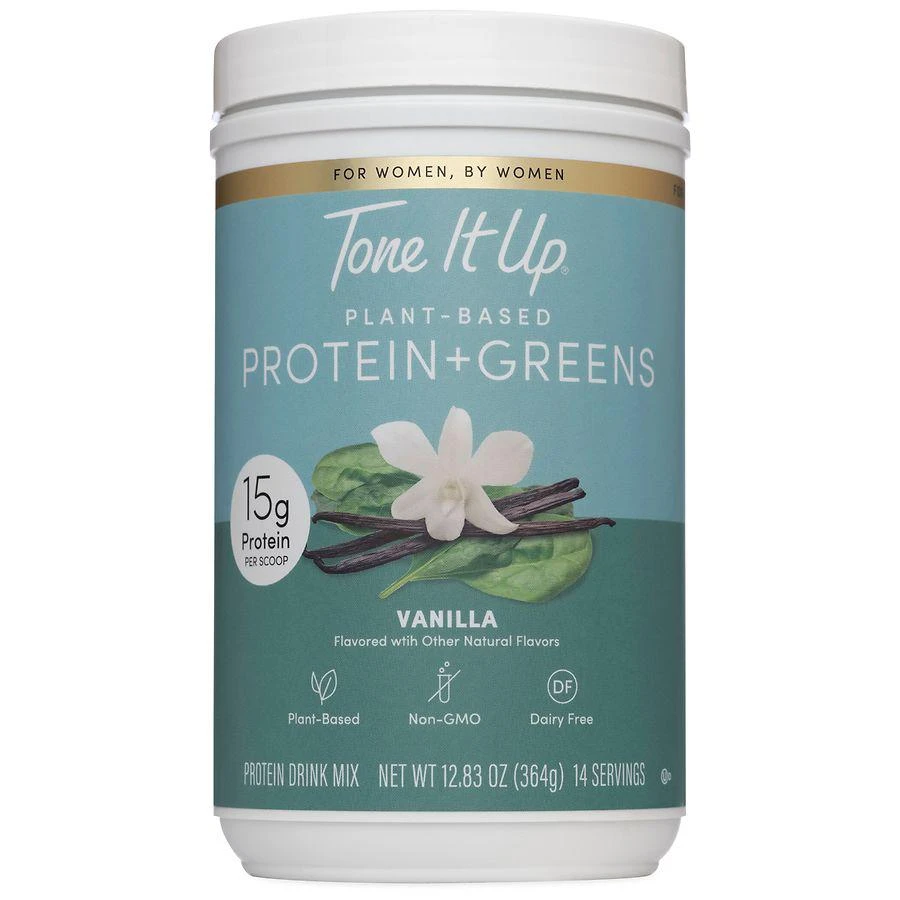 商品Tone It Up|Plant-Based Protein + Greens, Vanilla,价格¥216,第1张图片