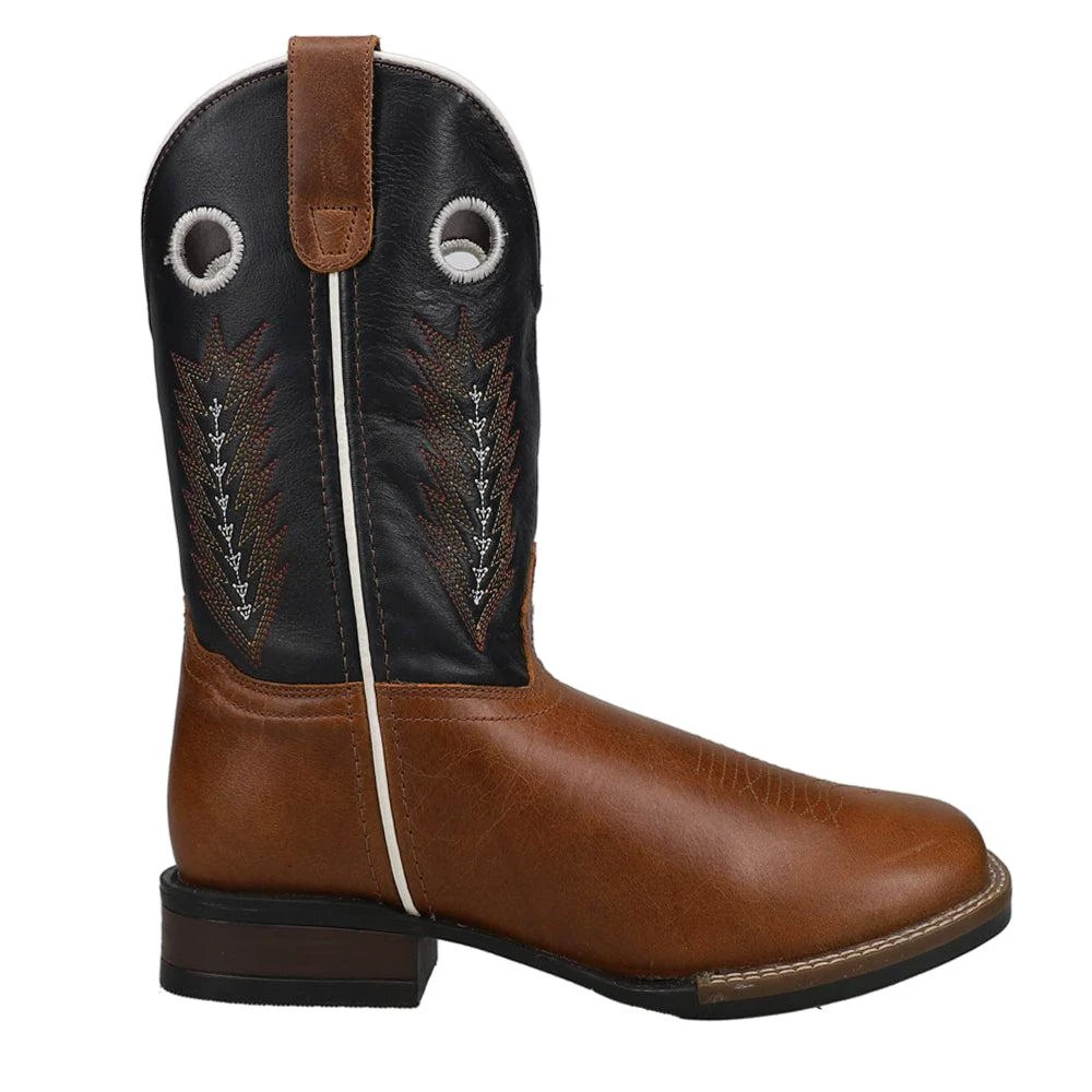 商品Roper|James Square Toe Cowboy Boots (Big Kid),价格¥651,第1张图片