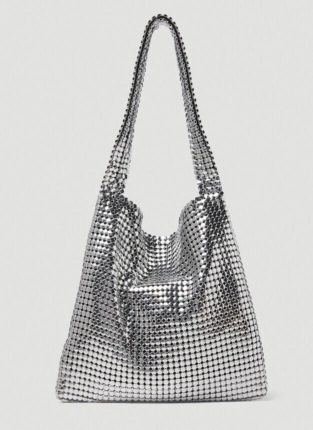 商品Paco Rabanne|Pixel Hobo Shoulder Bag in Silver,价格¥8318,第3张图片详细描述