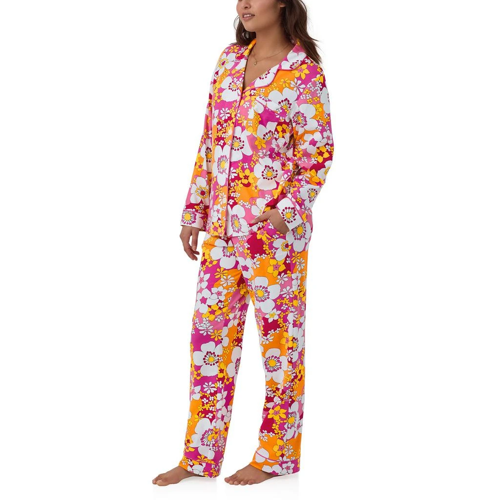 商品Bedhead PJs|Trina Turk x Bedhead Long Sleeve Classic PJ Set,价格¥836,第1张图片