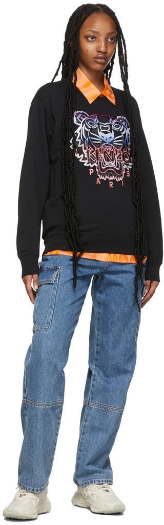 商品Kenzo|Black & Purple The Year Of The Tiger Sweatshirt,价格¥1608,第6张图片详细描述