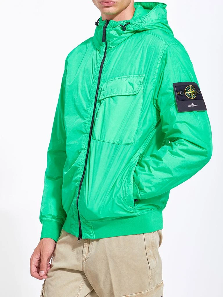 商品Stone Island|Green nylon jacket,价格¥3654,第2张图片详细描述