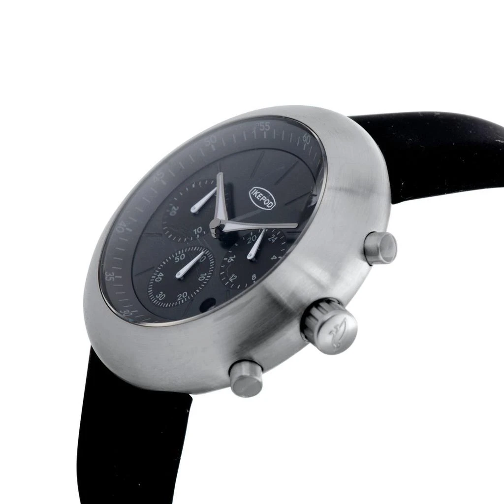 商品44mm|Ikepod Chronopod Black PPK Chronograph Stainless Steel Quartz Men's Watch C007-SI-LB,价格¥2279,第2张图片详细描述
