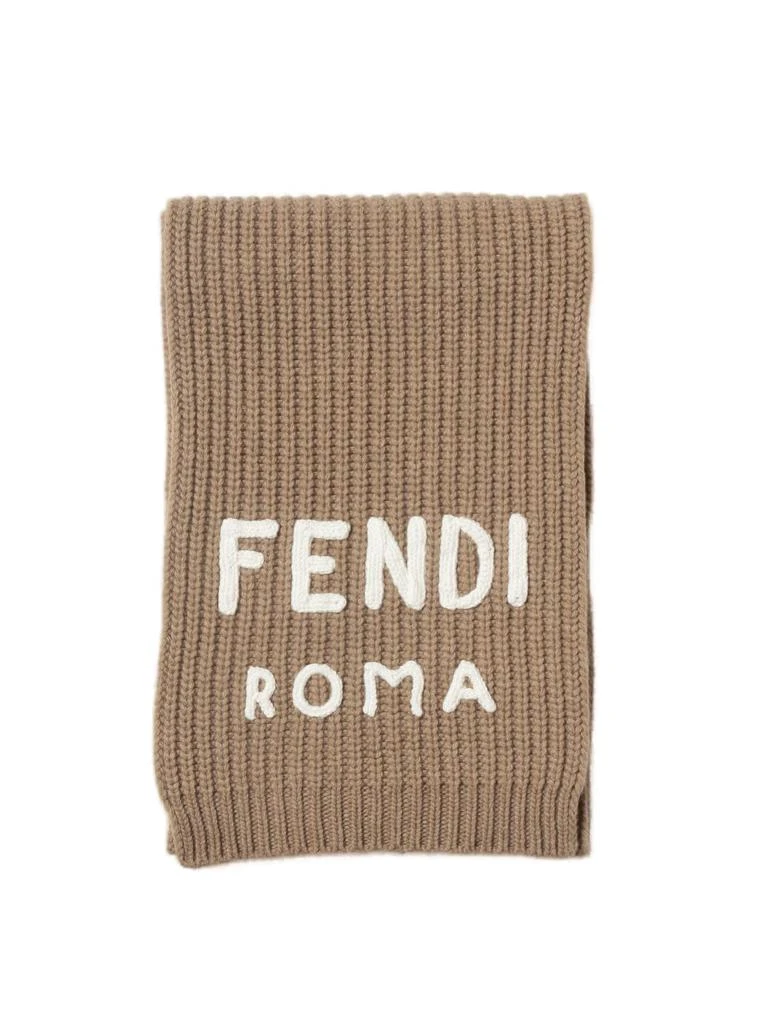 商品Fendi|Fendi Logo Scarf,价格¥3634,第2张图片详细描述