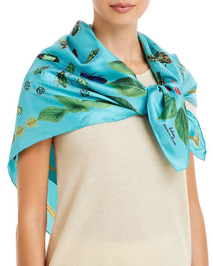 商品Echo Design|Insects On Parade Silk Scarf,价格¥1110,第2张图片详细描述