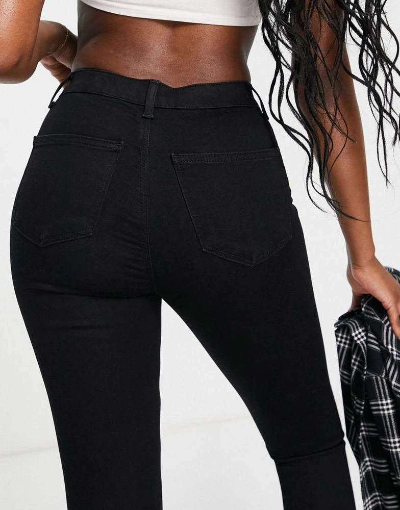 商品Topshop|Topshop Joni holding power jean in black,价格¥223,第4张图片详细描述