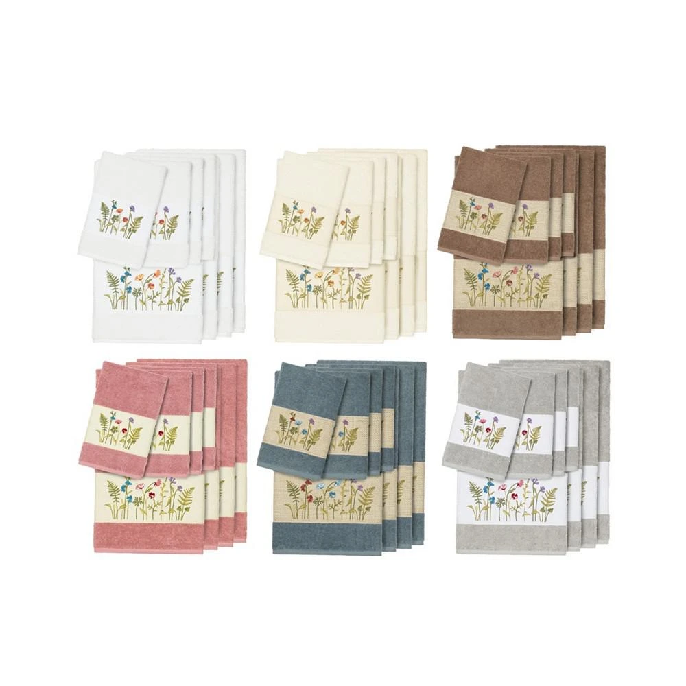 商品Linum Home Textiles|Turkish Cotton Serenity 8-Pc. Embellished Towel Set,价格¥2363,第2张图片详细描述