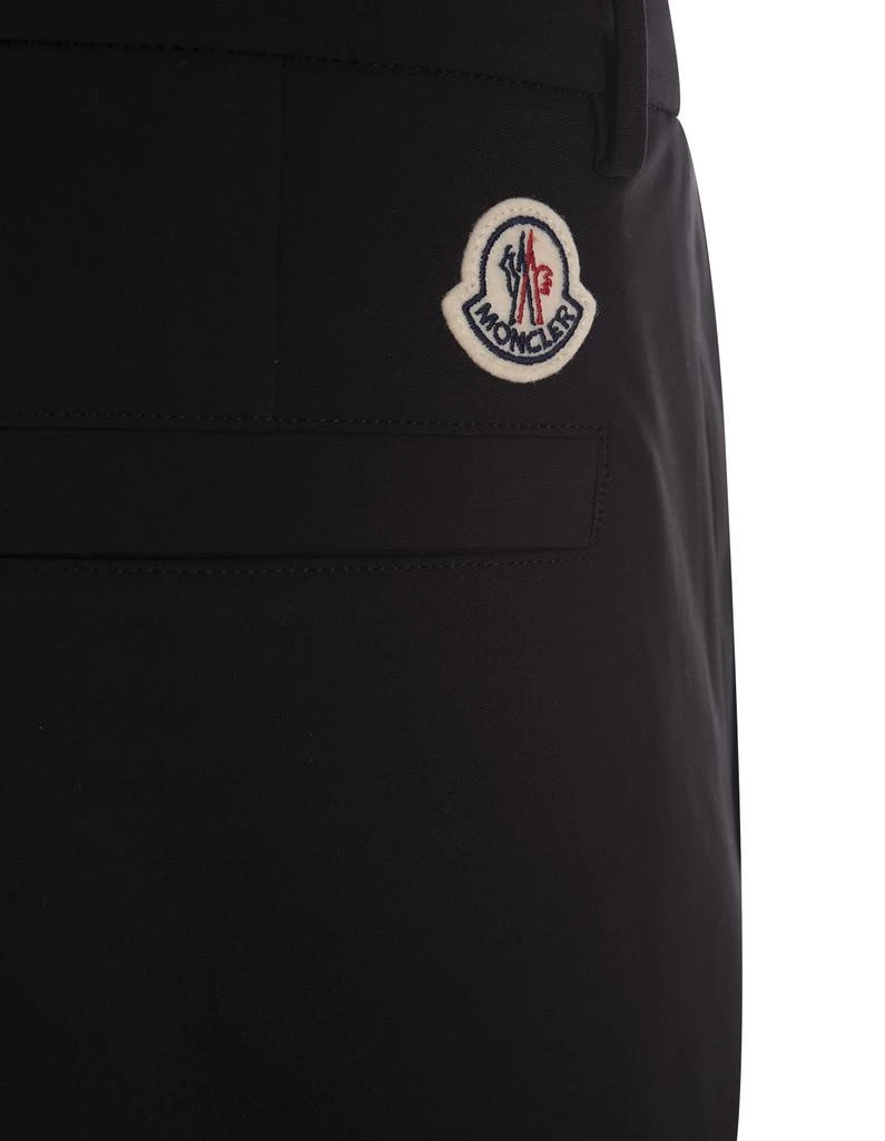 商品Moncler|Black Jersey Cargo Trousers,价格¥3236,第4张图片详细描述