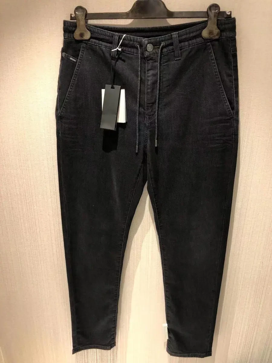 商品Zegna|Z Zegna 男黑色男士牛仔裤 VV705-Z534-K08,价格¥1848,第1张图片