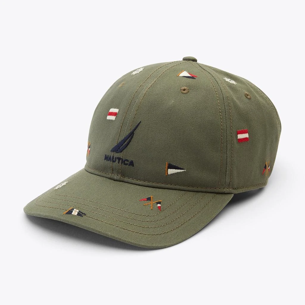 商品Nautica|Nautica Mens Printed Cap,价格¥59,第1张图片