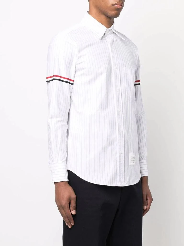 商品Thom Browne|THOM BROWNE RWB stripe oxford shirt,价格¥4047,第4张图片详细描述