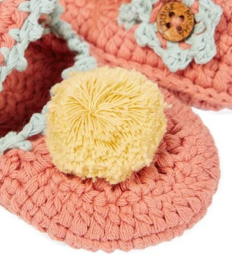 商品Louise Misha|Baby Rosette crochet slippers,价格¥146,第4张图片详细描述