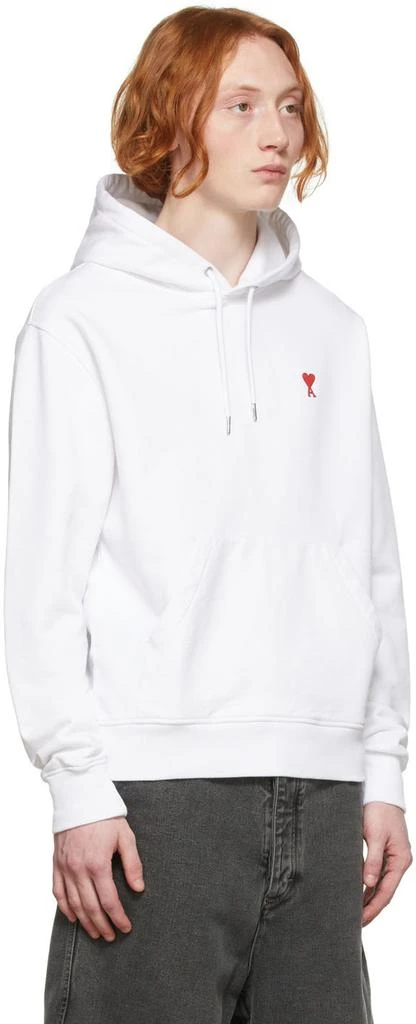 商品AMI|White Ami De Cœur Hoodie,价格¥1485,第2张图片详细描述