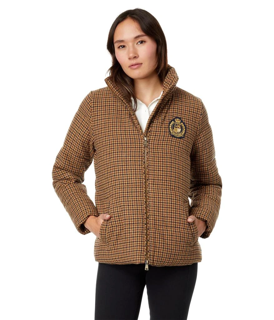 商品Ralph Lauren|Plaid Puffer with Crest,价格¥1518,第1张图片