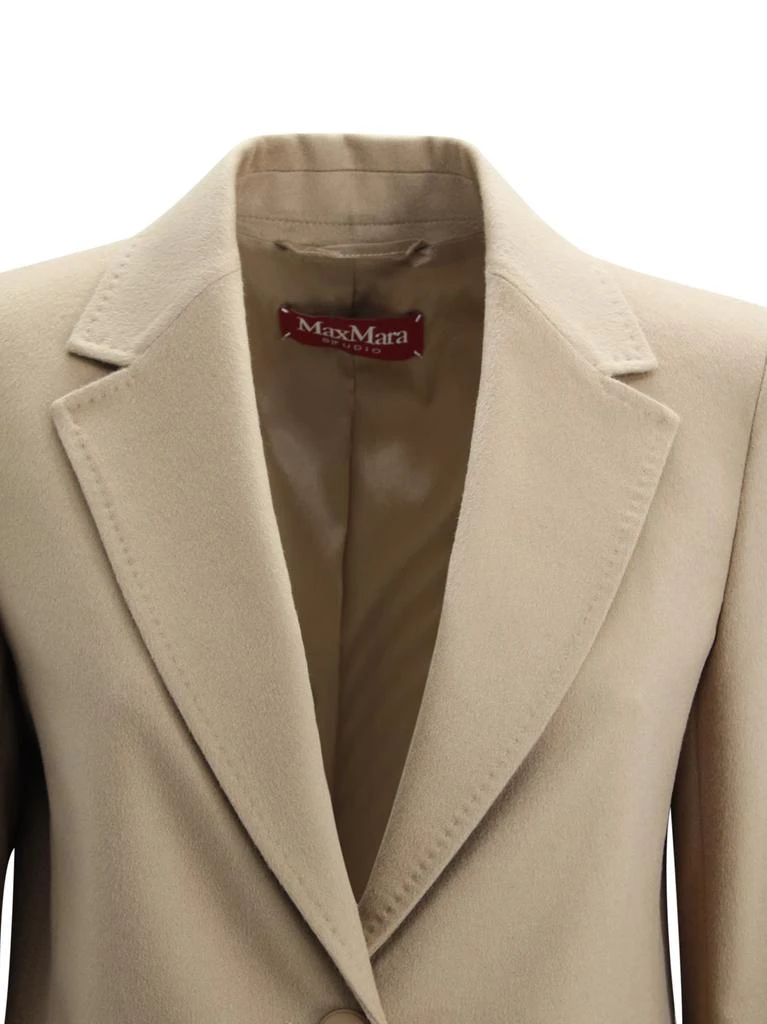 商品Max Mara|Single-breasted Blazer In Wool Drape,价格¥4632,第3张图片详细描述